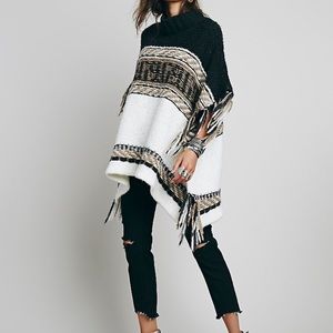 Free people poncho